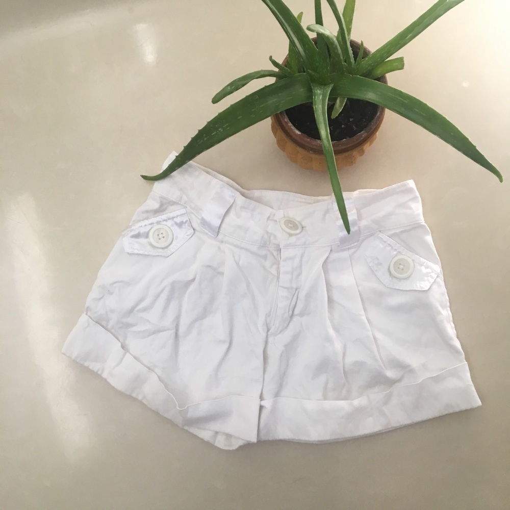White shorts
